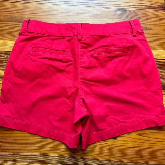 Nautica Red Shorts Size 4 with 5 inch inseam - Picture 2 of 6
